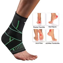 Aşil Tendon Destekleyici, Plantar Fasit Çorabı, Koşu, Tendinit ve Düztabanlık Rahatlaması İçin Ayak Bileği Kompresyon Kılıfı