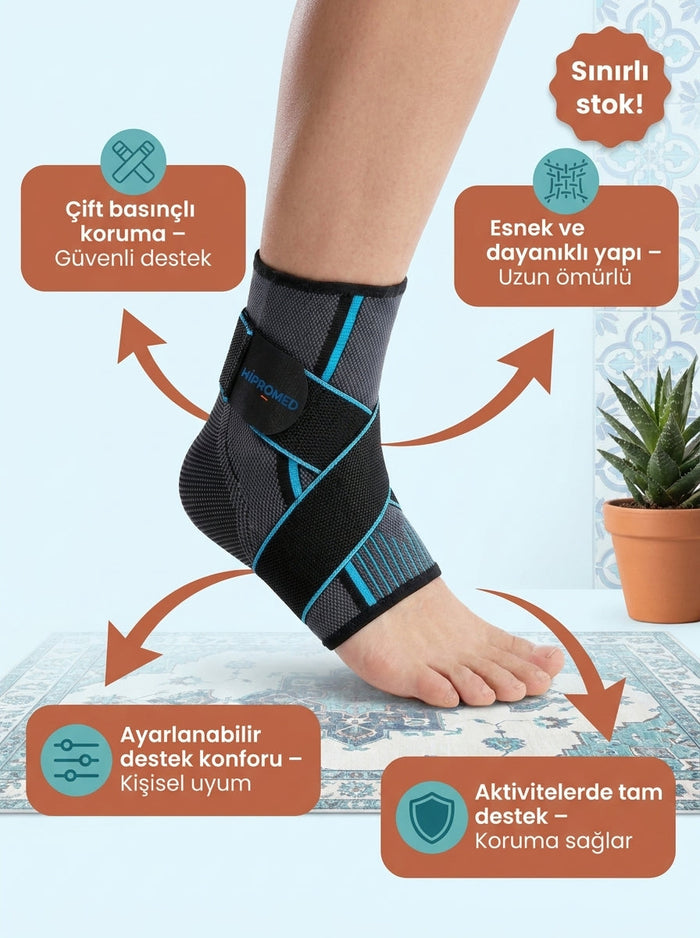HİPROMED Çapraz Bantlı Ayak Bilekliği 3