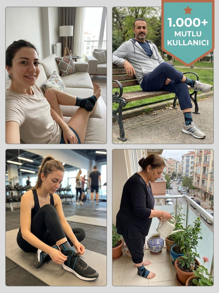 HİPROMED Çapraz Bantlı Ayak Bilekliği 5